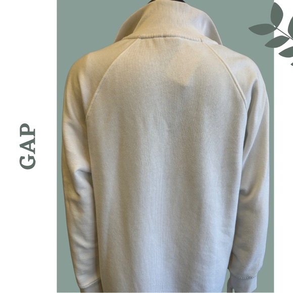 🛍️ 3/$40 GAP White Pullover Romper Dress Knit Athleisure Size Extra Small - Picture 5 of 7